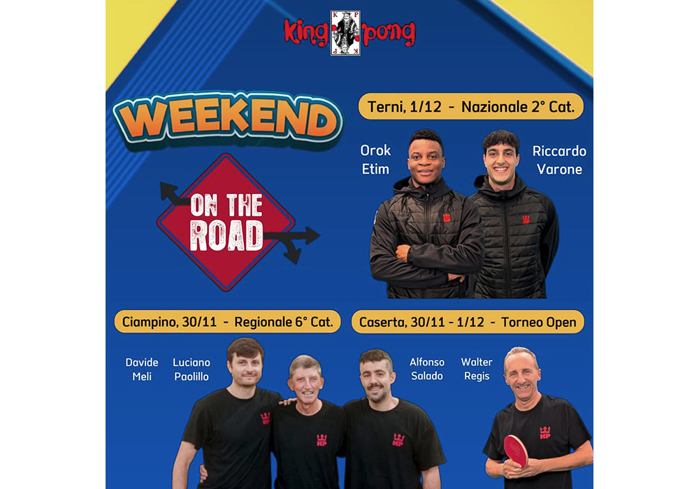 WEEKEND ON THE ROAD