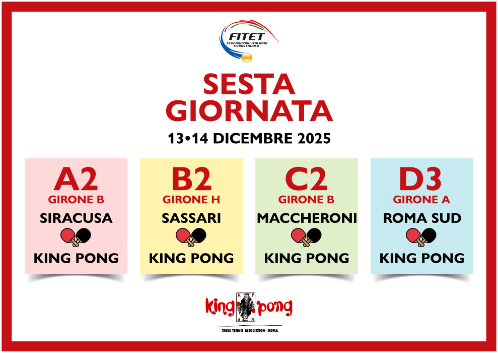 SESTA GIORNATA