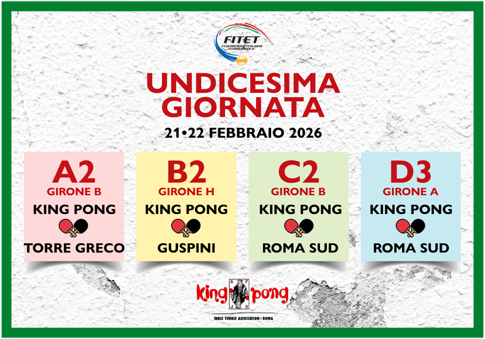 UNDICESIMA GIORNATA